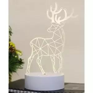 [데코] LED 사슴 무드등 아크릴 LED취침등