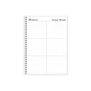 [문구] ibis 4500 PP 6등분 좌철노트 B5 1박스 44개입