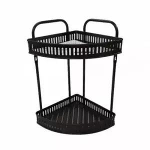 [생활] 튼튼한 삼각 선반 2단 보조수납 다용도선반 수납선반