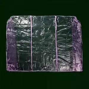 [생활] 드레스룸 180cm 행거 원룸꾸미기 반투명 커버 스탠드