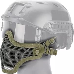 에바이크 에어소프트 매트릭스 언 페이스 카본 스틸 메시 스트라이커 V1 하부 하프 프로 색상 OD 그린