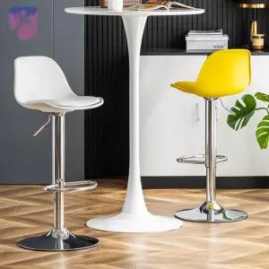 북유럽 바의자 홈바 등받이 스툴 식탁 고급