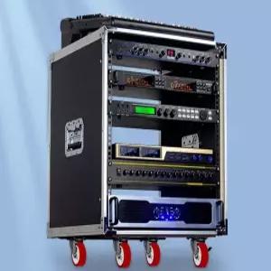 음향랙케이스 믹서 오디오 이동식 앰프 장비 선반