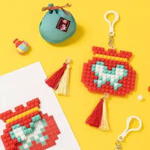 새해 전통 미니 디폼블럭 복주머니 만들기 키트