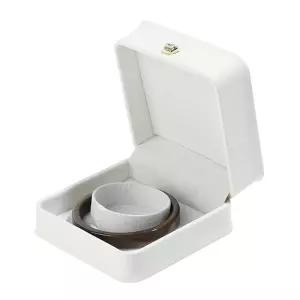 크라운 주얼리 하드케이스 팔찌(정사각) 화이트