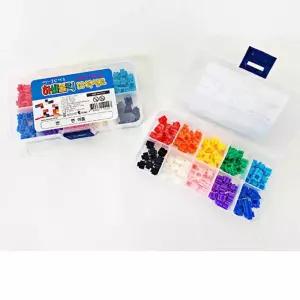 디폼 블럭 케이스 보관함 10색 1세트 퍼즐 보관/학교/유치원/어린이집/방과/키링/세트/조립/공룡/마이/멜로