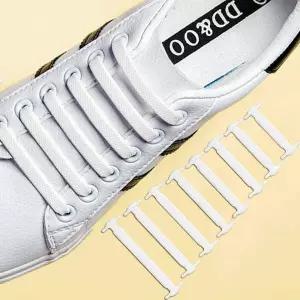 실리콘 신발끈 매듭없는 실리콘 운동화끈 밴드 16p bSZ7+6ljn