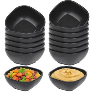 깨지지 않는 디핑 볼 15팩 준비 바비큐 간장 소스 밀짚 디저트 4.5온스 케첩 컵 작은 간식 요리 반찬용