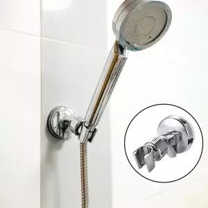 흡착식 샤워기 거치대 욕실 무타공 샤워 걸이 홀더