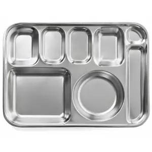 스텐 식판 급식판 배식판 성인식판 수저분리 5찬 gdR6+5wNl