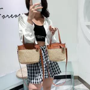 라탄짜임 비치가방 여름가방 토트 시원한 크로스백