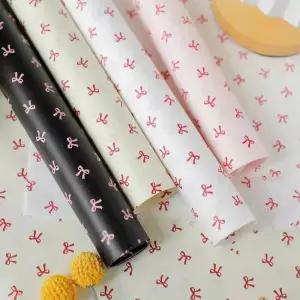 트레싱지 트레이싱지 20 장 50x70cm 활 조직 Parper 인쇄 꽃 포장 종이 PaperKnot Ins 어 장미