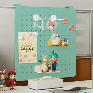 [생활] 철제 타공판 페그보드 민트 중 _BD802_037