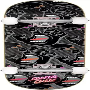 산타 크루즈 그라디언트 핸즈 XL 8.51인치 x 31.88인치 스케이트보드 완성