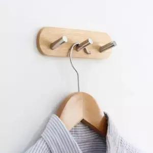 [생활] 무타공 강력부착 인테리어 모던 벽후크 3H 사선타입