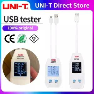 검침기 검전기 UNI-T UT658 USB 테스터 충전기 AC 모바일 고속 충전 전류량 에너지 저항 전력계