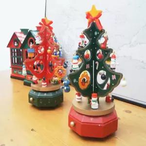 크리스마스 캐롤 트리 오르골 1P 태엽 DIY 조립오르골 Fhj1+3yUW