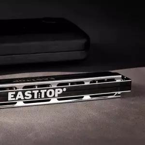EASTTOP 하모니카 T2403 20 24 홀 트레몰로 C 키 공기 견고 전문 악기