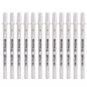 [문구/오피스] 사쿠라 중성펜 겔리롤 화이트 젤펜 0.8mm 1다스