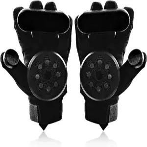 글라이드 스케이트보드 글러브 2세트 스파크 퍽 롱보드 다운힐 슬라이드 CBST04