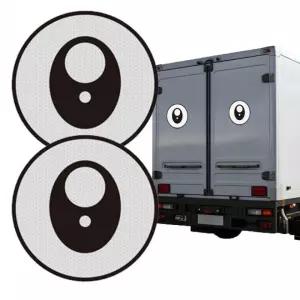 토드562 왕눈이 스티커 졸음방지 대28cm 2개 반사판 kYW9+3ulB