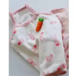 [반려] 강아지 여름 끈나시티 당근 아이보리 1P 외출 티셔츠