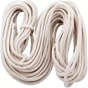 50피트 롤 1/4인치 원형 면 윅스 버너 교체용 등유 램프 버거 디츠 오일 랜턴