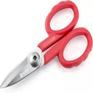 어센드 툴스 5-1/2인치 탄소강 가위 - 케블라 다이네마 벡트란 스펙트럼 테크노라 노멕스 이네그라 다크론