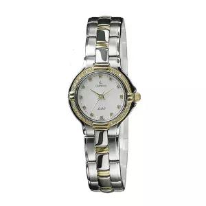 카리타스 다이아몬드 18K 골드 여성 선물 명품 예물 고급 원형 콤비 메탈 손목 시계 / C271F 