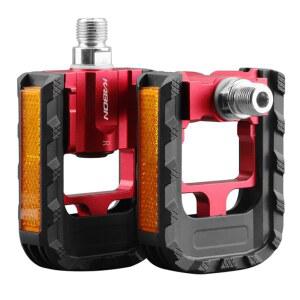 KABON 접이식 자전거 페달 알루미늄이 사이클링 로드 논슬립 포함된 바이크 9/16인치 범용 위한 산악 BMX MTB를