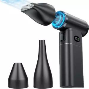 무선 아크릴 페인트 붓기 송풍기 용품 3개의 노즐이 있는 미니 건조기 플루이드 아트용 페인팅 도구 수채화