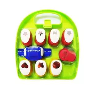 [문구] 모양펀치세트 중형 9종혼합 종이공예 펀칭기