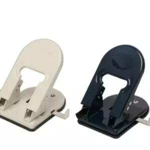 [문구] 평화 이지펀치 2공펀치 펀칭기 타공기 색상램덤 1개