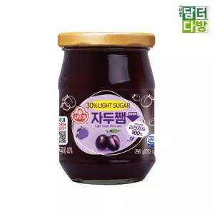 오뚜기 라이트 슈가 자두쨈 290g X 2개