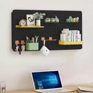 [생활] 철제 타공판 페그보드 블랙 대 BD803 037