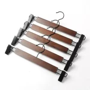 [생활] 우디나인 원목 바지걸이 바지옷걸이 5p세트 33cm