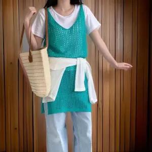 [신상오픈런]여성 바캉스 패션 레이어드 시스루 펀칭 튜브 원피스 (32776880)