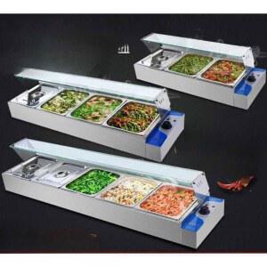 셀프바냉장고 뷔페 밑반찬 업소용 한식 A1 토핑 샐러드바