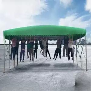 대형 접이식 방수 천막 캐노피 야시장 그늘막