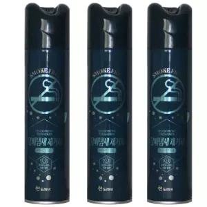 산도깨비 공기청향제, 담배냄새제거제 페파민트향, 스프레이 300ml, 3개