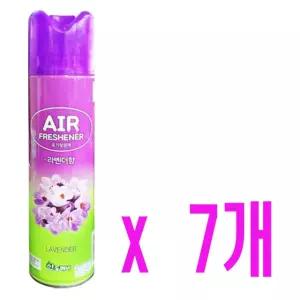 산도깨비 공기청향제, 스프레이 라벤향, 300ml, 7개