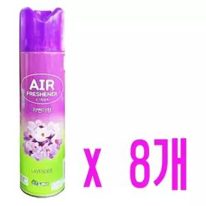 산도깨비 공기청향제, 스프레이 라벤향, 300ml, 8개