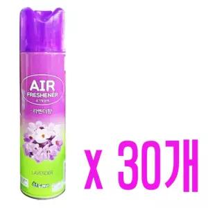 산도깨비 공기청향제, 스프레이 라벤향, 300ml, 30개