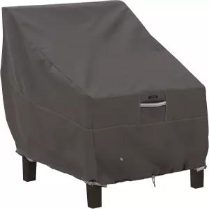 클래식 액세서리 라벤나 방수 25.5인치 하이백 파티오 의자 커버 야외