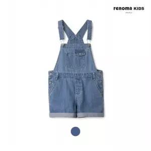 레노마 키즈 [정상가 70000원] 데님 롤업 오버롤