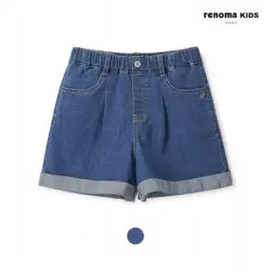 레노마 키즈 [정상가 56000원] 롤업데님숏팬츠