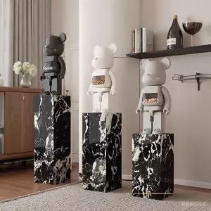 대리석 전시대 도자기 로비 스툴 미술관 진열대 쇼룸 매장 돌기둥