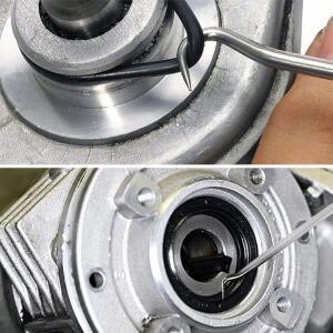 4Pcs 자동차 차량용 호환 차량 오일 씰 스크루 드라이버 세트 O링 제거 도구 가스켓 풀러 롱 리무버 선택