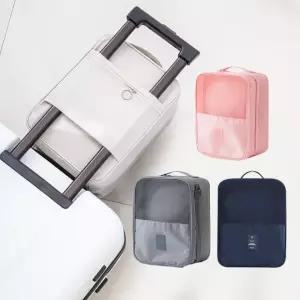 (보리별) 3단 신발가방 슈즈백 메쉬 신발 주머니 케이스 멀티 파우치