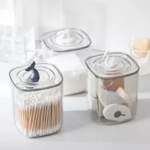 면봉케이스 화장솜 머리끈 소품 정리보관함 곰 돌고래 백조